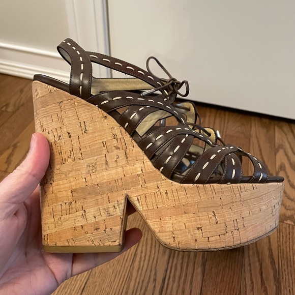 Michael Kors Y2K Runway Platform Wedges - Picture 4 of 16